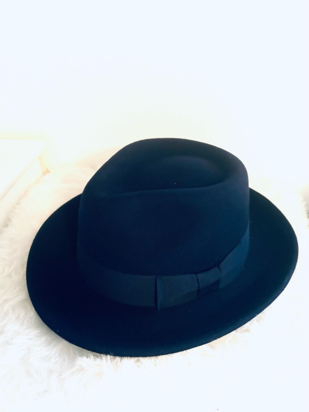 Belfry Men's Fedora Hat Gangster 100% Wool Stain Resistant Crushable FEDORA